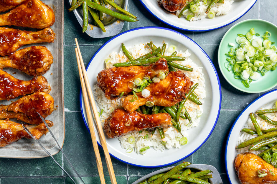 Korean Baked Chicken Drummies