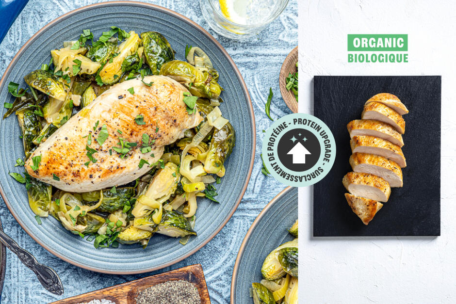 Protein Upgrade | Pan-Roasted Pollo Al Ajillo with ORGANIC Chicken