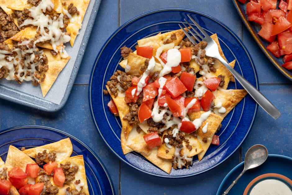 Loaded Impossible™ Beef Nachos
