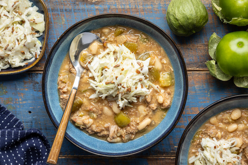 Protein Swap | Easy Beef Birria Chili Verde