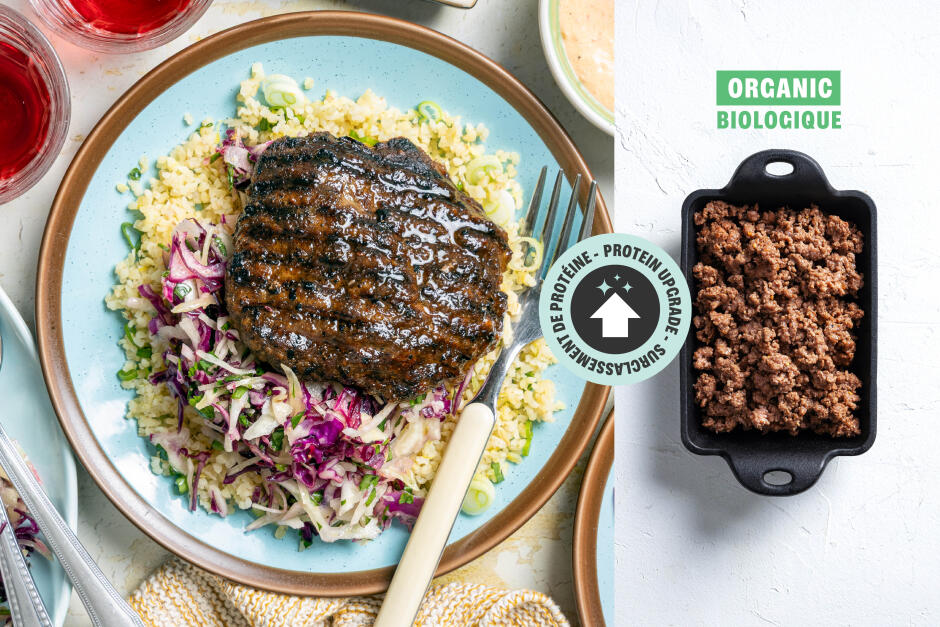 Protein Upgrade | Balkan-Style Grilled ORGANIC Beef Patties