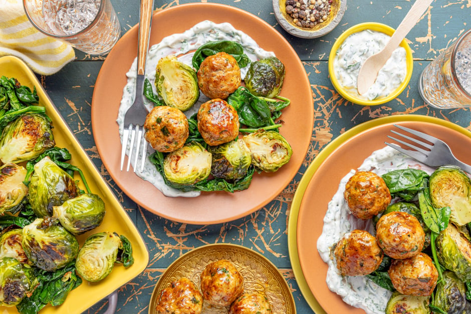 Indian-Spiced Pork Meatballs