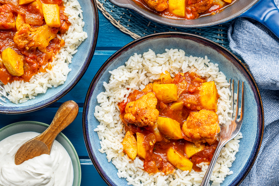Cauliflower & Yellow Zucchini Paprikash