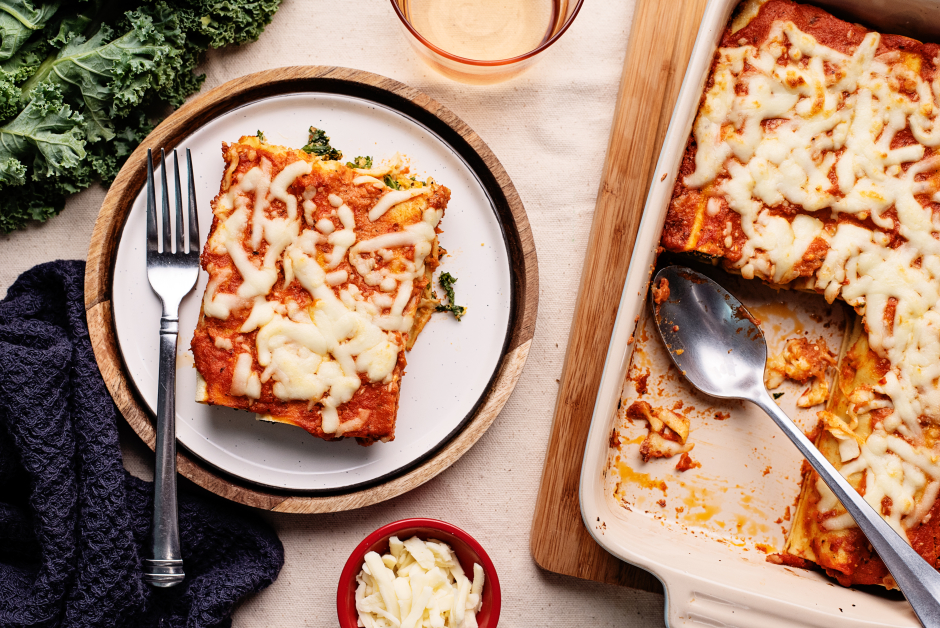 Kale Butternut Squash Lasagna Roll Ups Meal Kit Delivery Goodfood