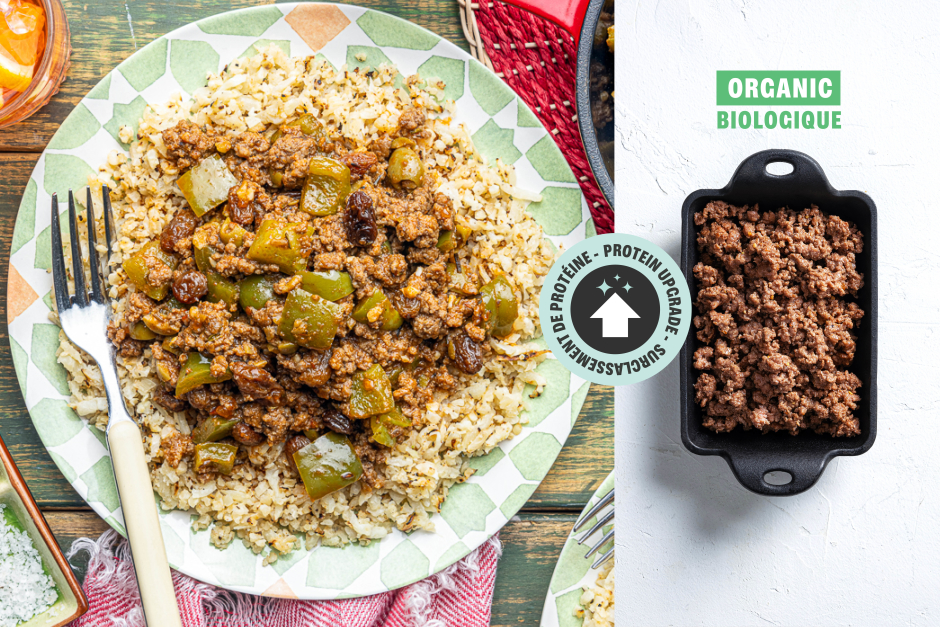 Protein Upgrade | ORGANIC Beef Paleo Picadillo