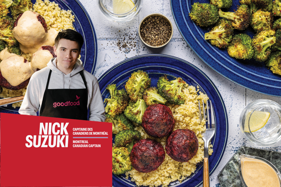 Nick’s Pick | Carb-Wise: Beet & Pork Meatballs with Creamy Dijon Sauce