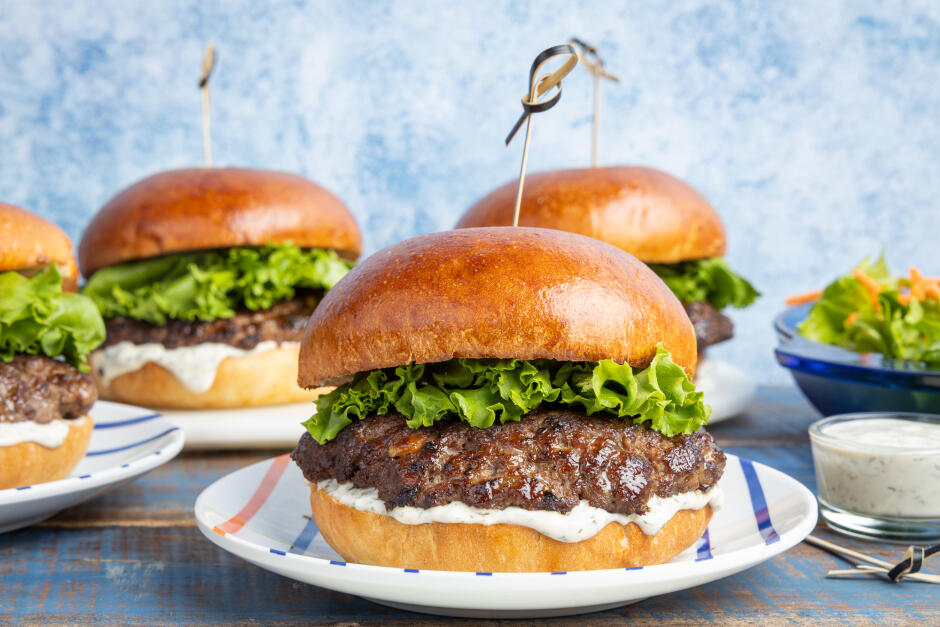 Protein Swap | Easy Roasted Garlic Chorizo Burgers