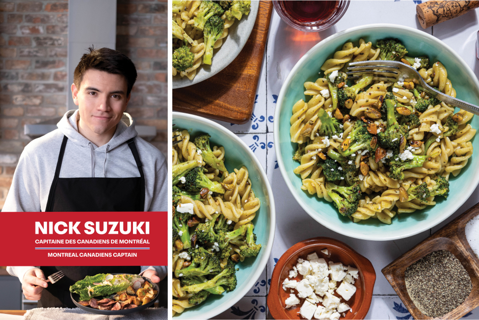 Le choix de Nick | Fusillis avec beurre au pesto