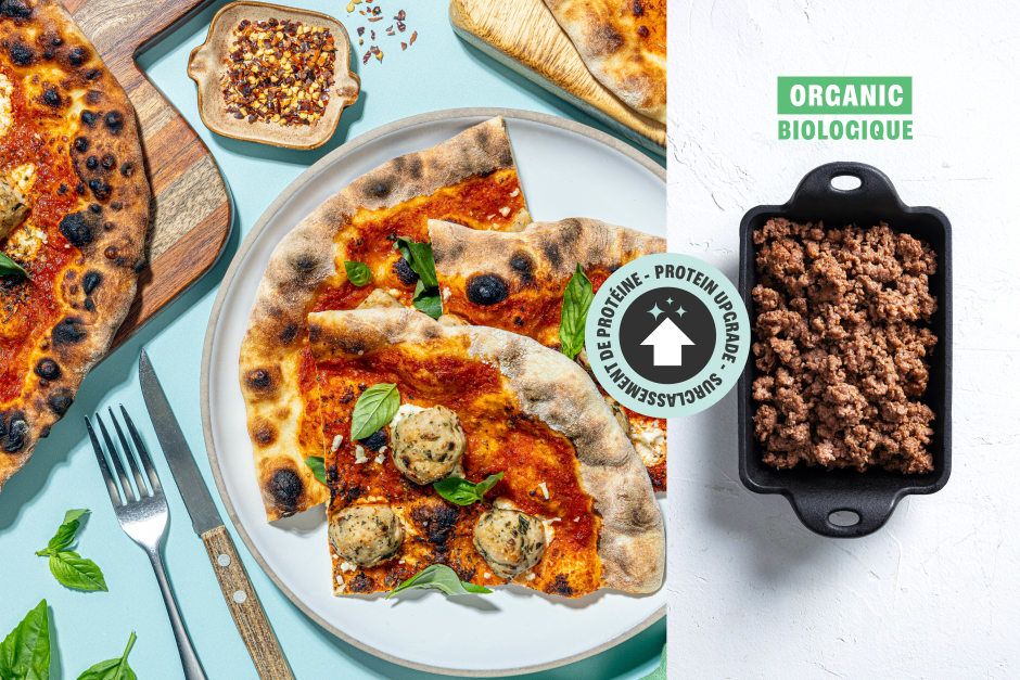 Surclassement de protéine | Goodfood x Ooni: Pizzas aux boulettes de bœuf BIO et parmesan