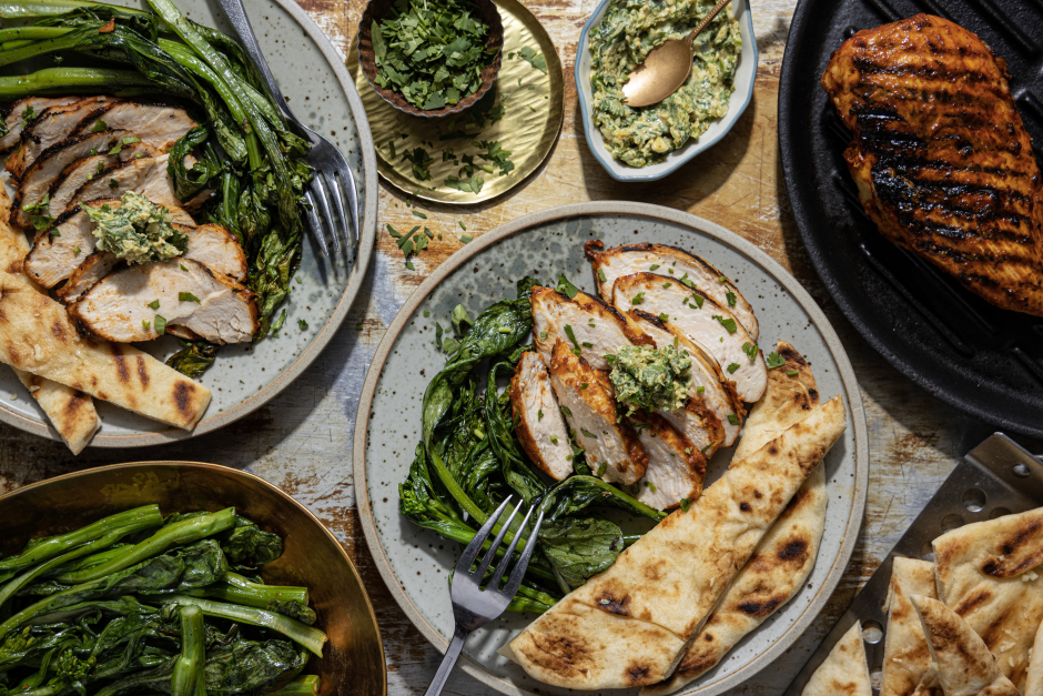 BBQ Indian-Inspired Chicken Breasts