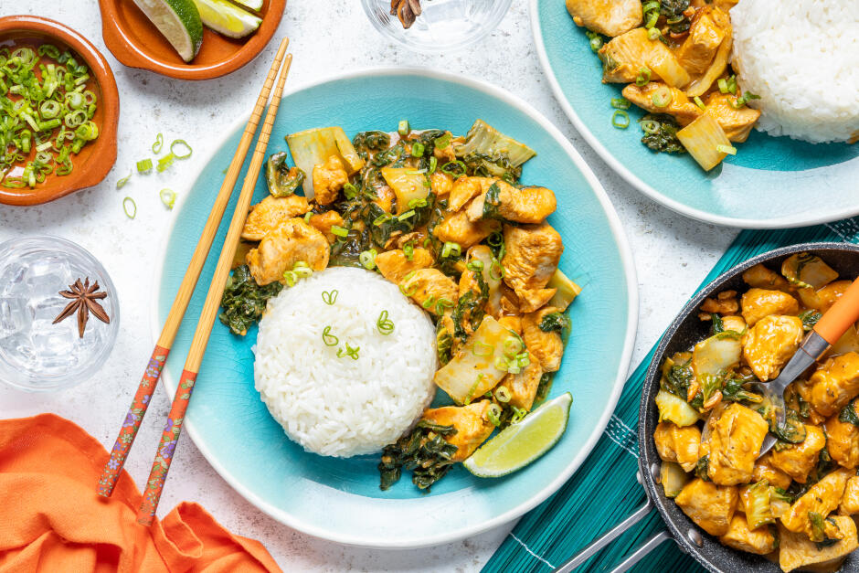 Spicy Thai Peanut Chicken Stir-Fry