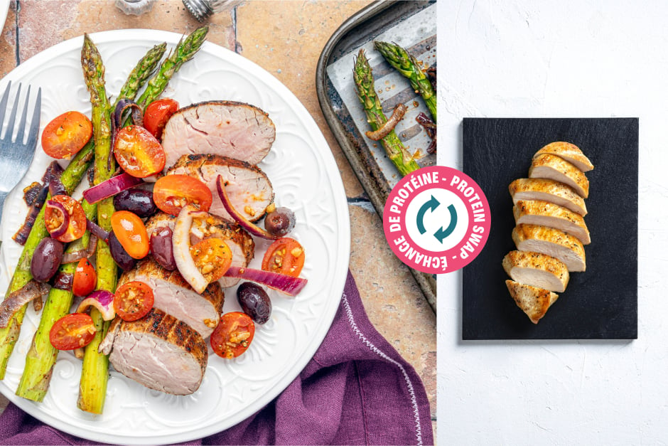 Protein Swap | Italian Roasted Chicken Breasts