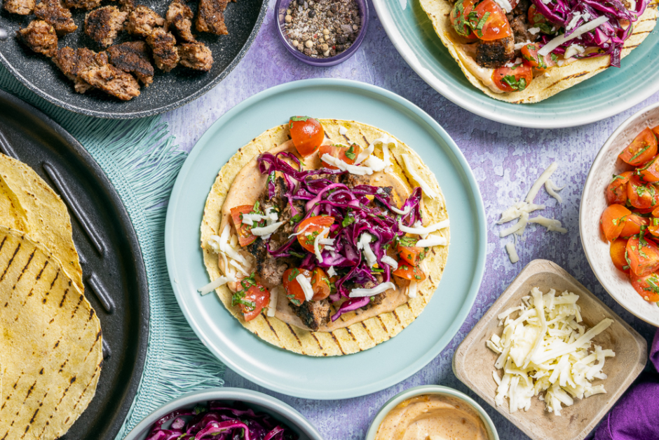 BBQ Carne Asada Impossible™ Beef Tacos