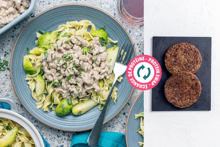 Protein Swap | Swedish-Inspired Impossible™ Beef Sauté