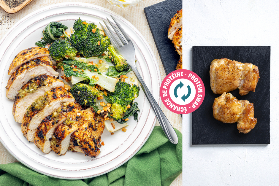 Protein Swap | Quick Honey-Lemongrass Glazed Chicken Thighs