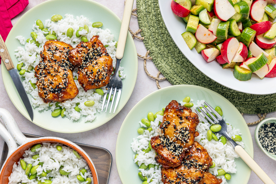Sweet Lemongrass Chicken Thighs