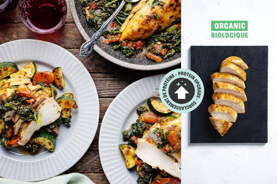 Protein Upgrade | Calorie-Wise: Tuscan-Style ORGANIC Chicken Skillet
