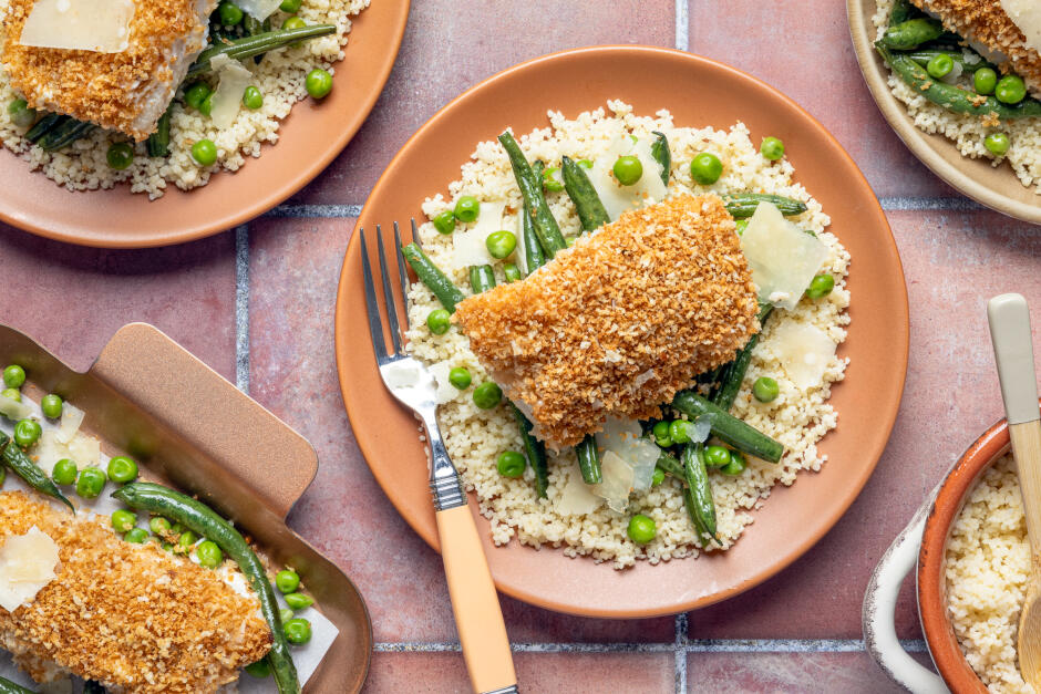 Garlic Crumbed Cod