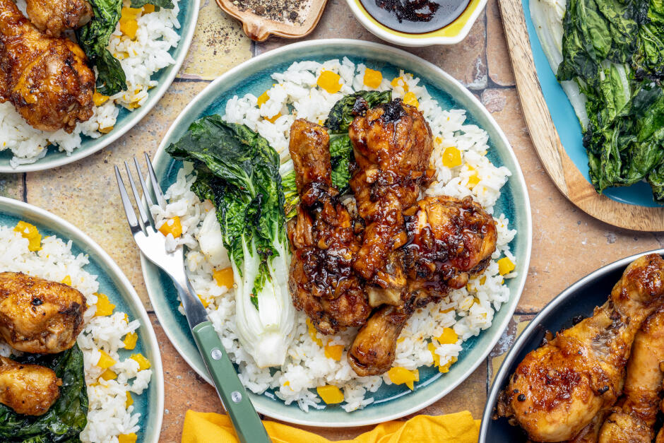 Pilons de poulet adobo croustillants style philippin