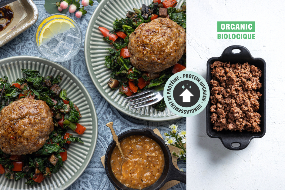 Protein Upgrade | Carb-Wise: ORGANIC Beef Mini Meatloaves