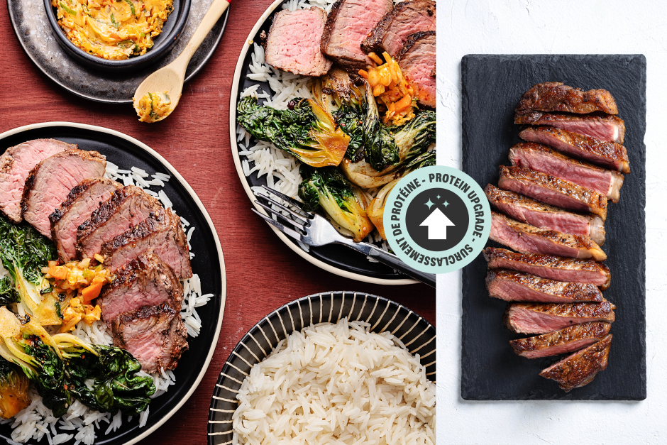 Protein Upgrade | Korean-Style Strip Loin Steak & Spicy Kimchi Butter