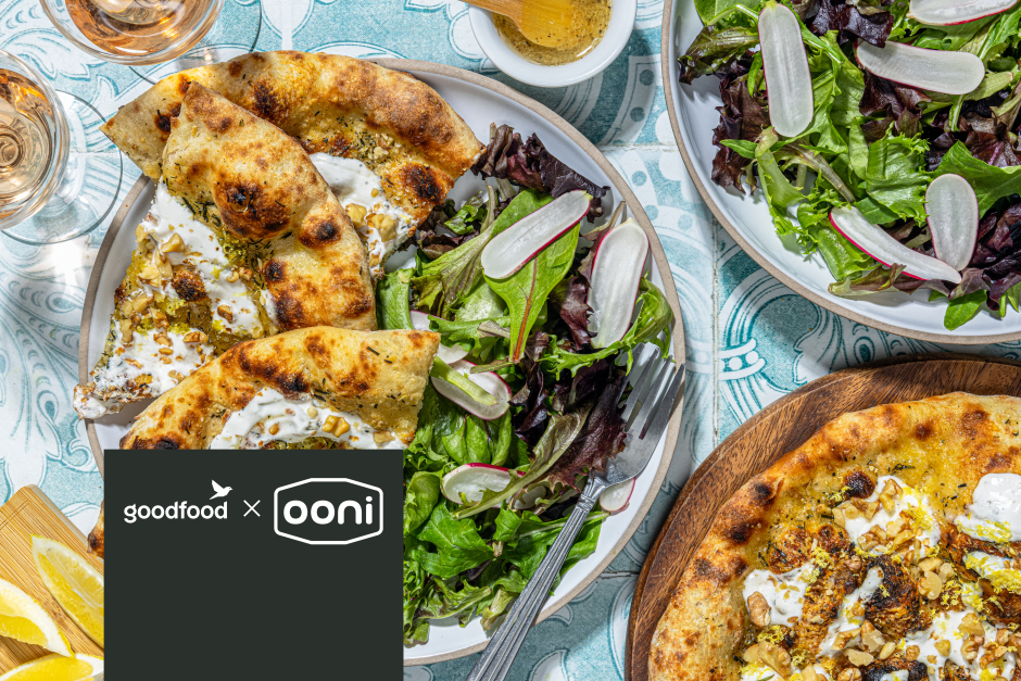Goodfood x Ooni: Pizzas aux noix de Grenoble, romarin et parmigiano