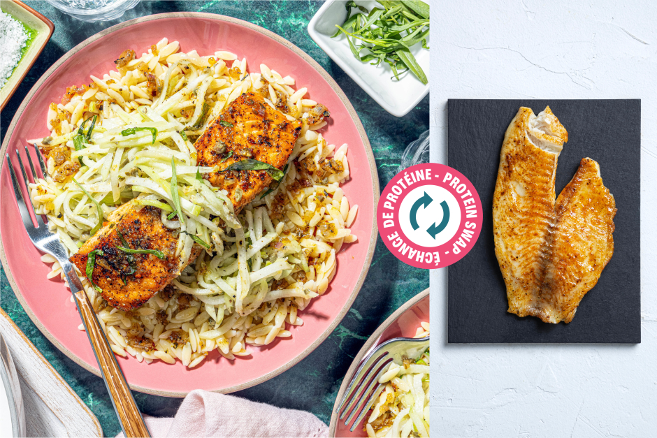 Échange de protéine | Tilapia meunière