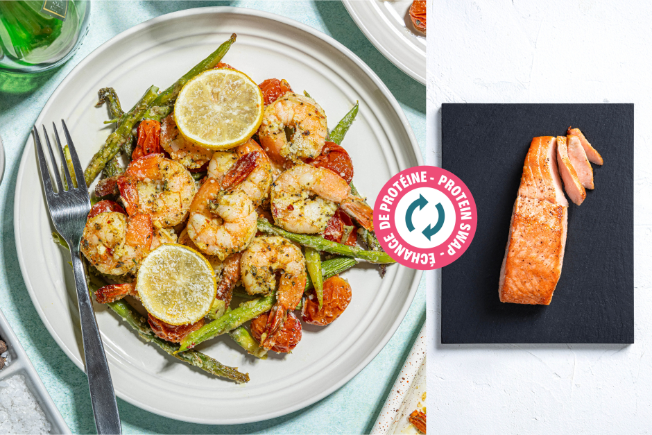 Protein Swap | Sheet Pan Salmon