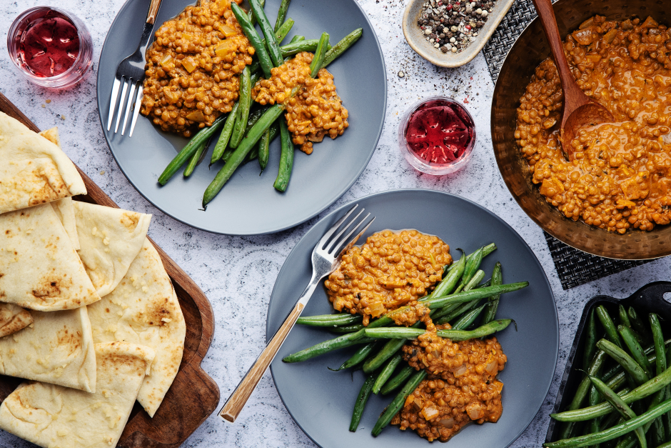 Coconut-Ginger Lentil Dal