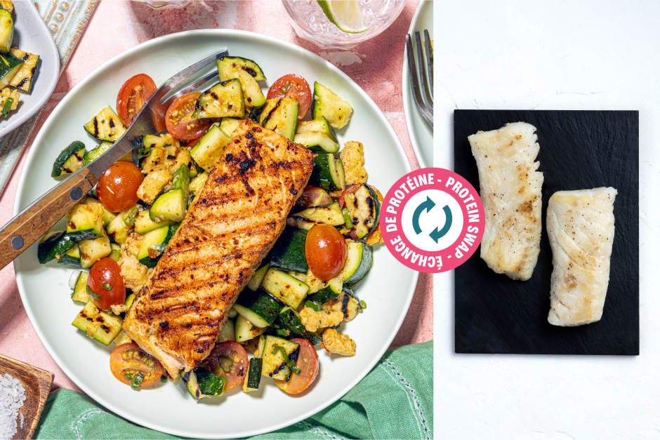 Protein Swap | BBQ Red Pesto Cod