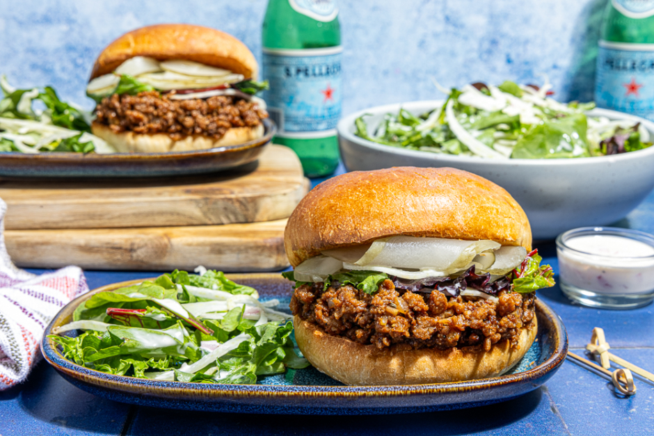 Whisky-Spiced Impossible™ Beef Sloppy Joes