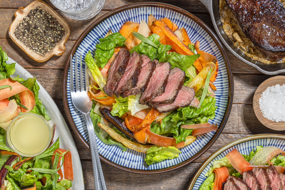 Herby French Steaks au Poivre