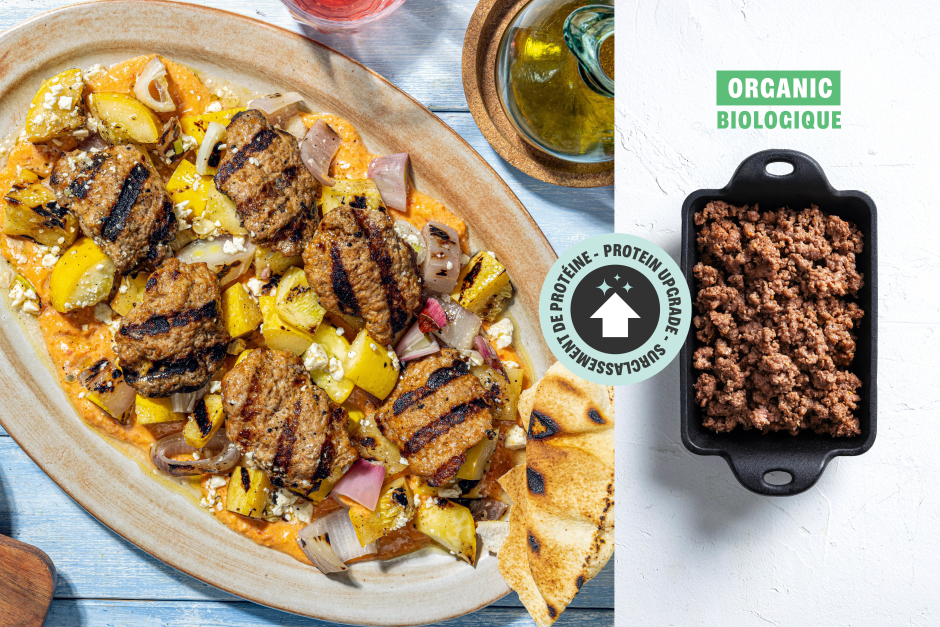 Surclassement de protéine | Ćevapis de bœuf BIO grillés