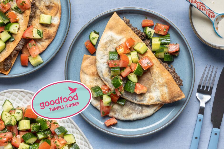 Goodfood voyage: Arayes au bœuf Impossibleᴹᴰ du Liban