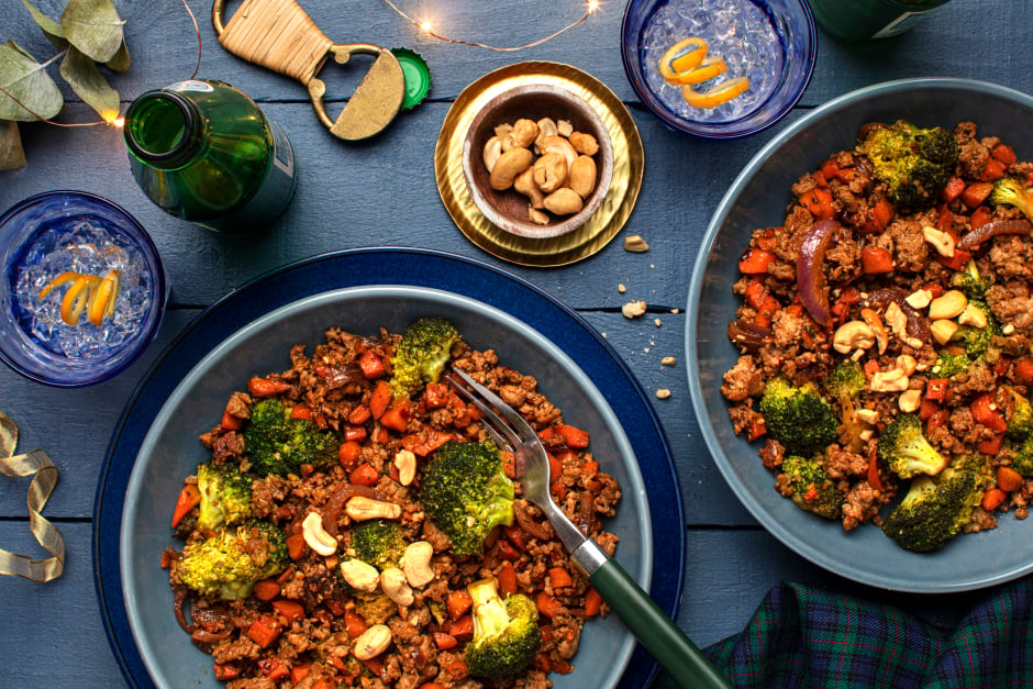 Ground Pork & Broccoli Stir-Fry