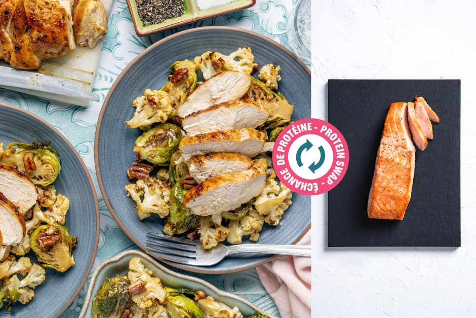 Protein Swap | Paleo: Seared Salmon