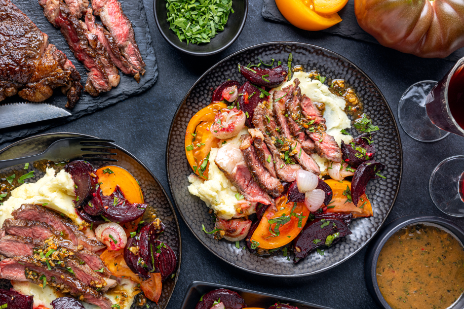 Herby Grass-Fed Rib Steak