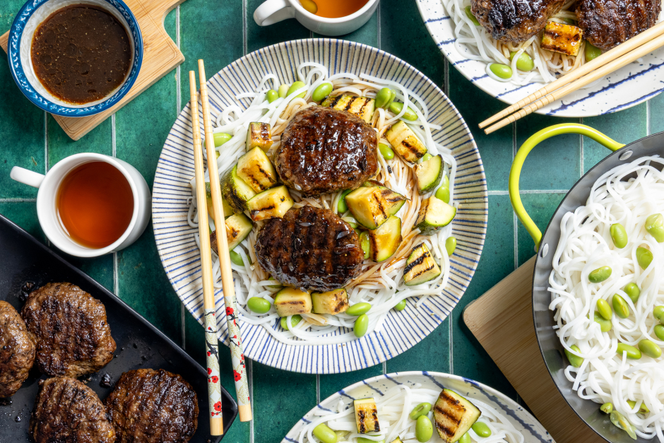 Bun Cha-Style Grilled Beef Patties