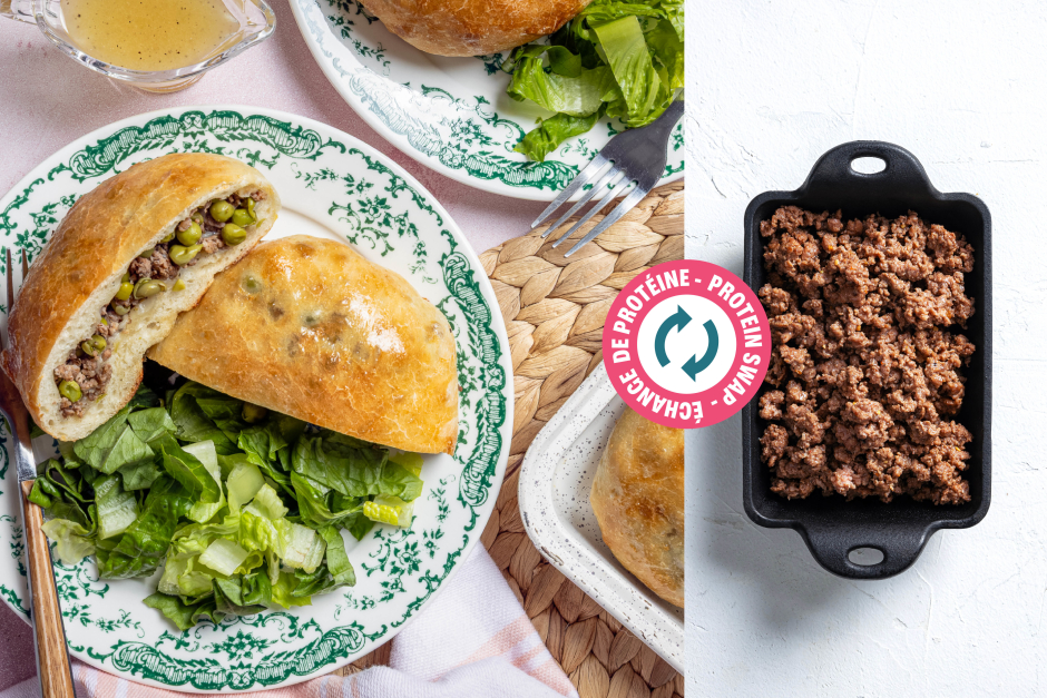 Protein Swap | Beef Tourtière Hand Pies