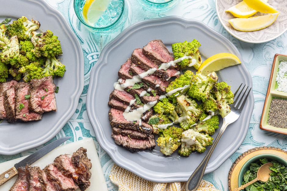 Middle Eastern Steak Supper
