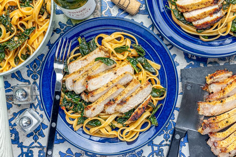 Italian Pork Chop Night