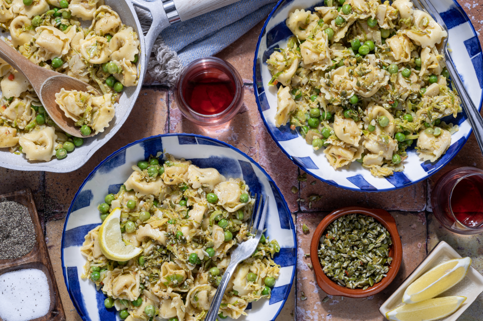 Lemon-Mascarpone Tortellini