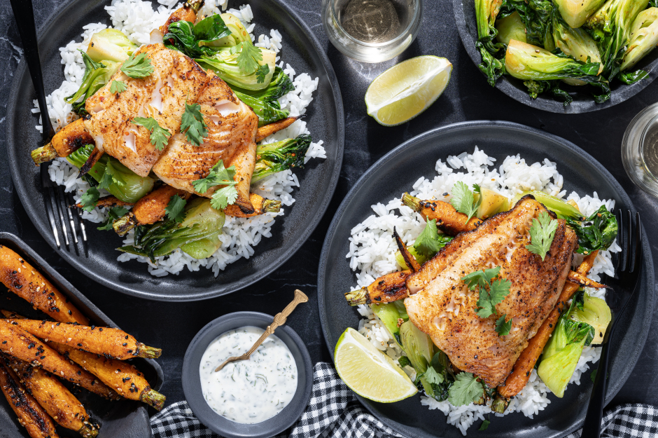 L’Artisan: Seared Black Cod with Cilantro-Lime Mayo