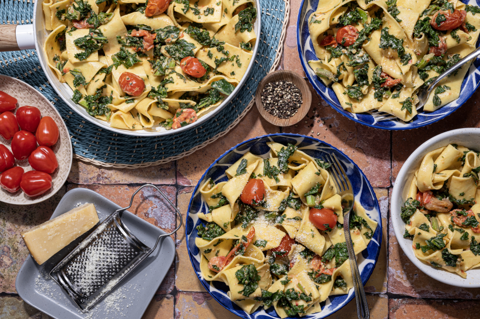 Creamy Fresh Pappardelle