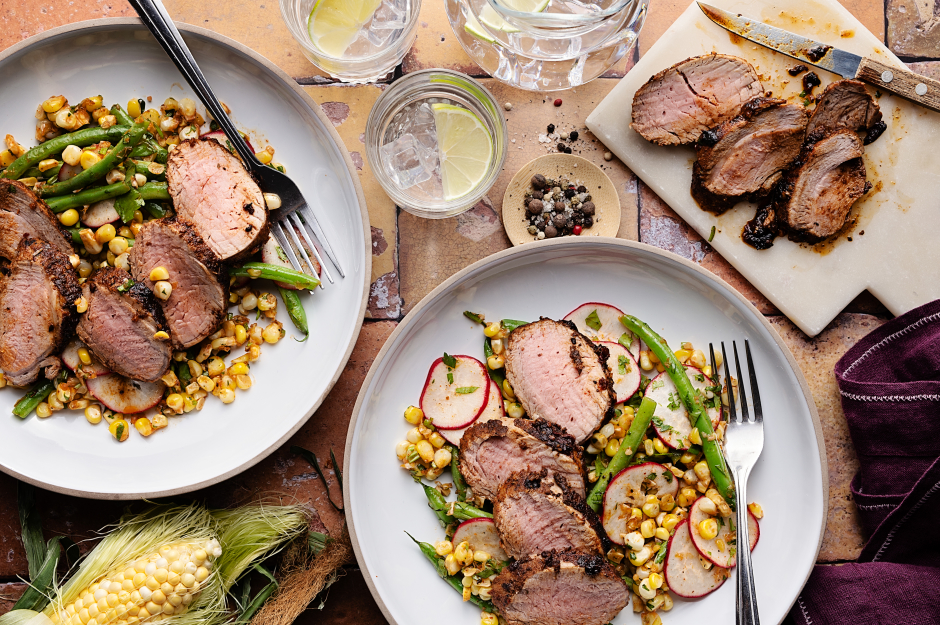 Calorie-Wise: Pork Tenderloin with Spicy Chipotle Glaze