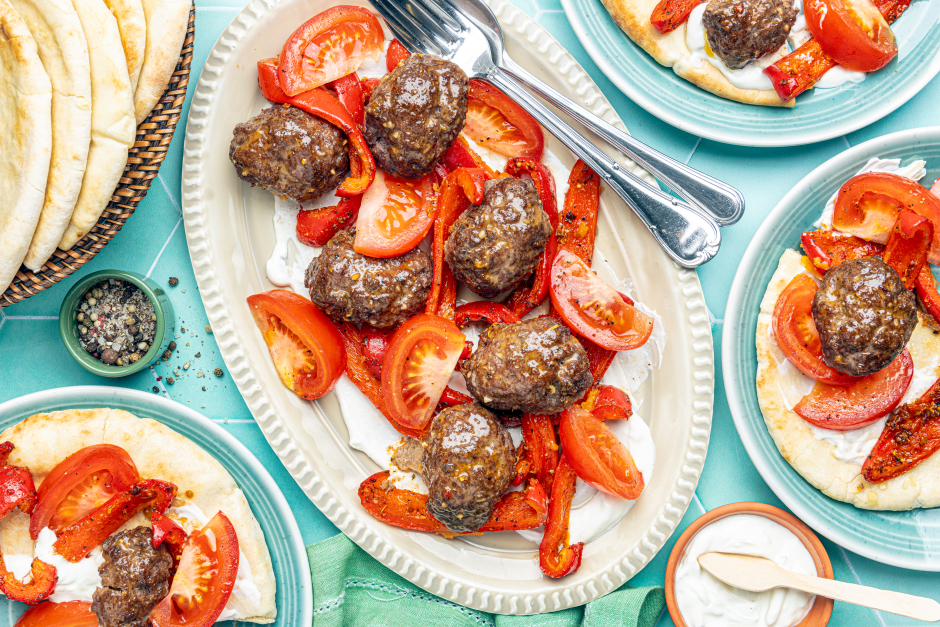 Picky Eaters’ Platter with Beef Kefta