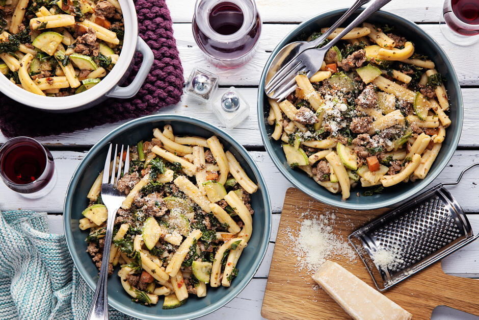 Beef & Veggie Gemelli