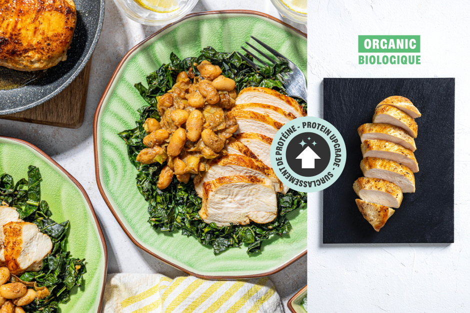 Surclassement de protéine | Poitrines de poulet BIO au charme du Sud
