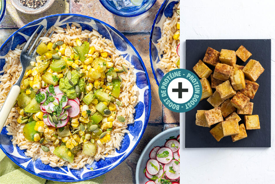 Protein Boost | Zesty Vegan Taco Bowls with Tofu