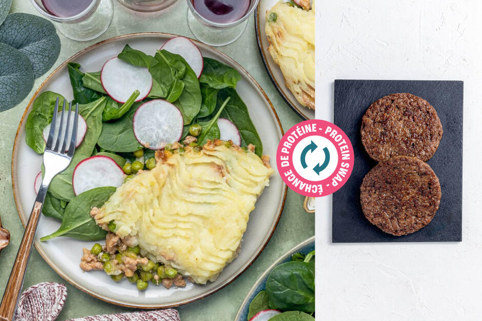 Protein Swap | Impossible™ Beef Skillet Shepherd’s Pie